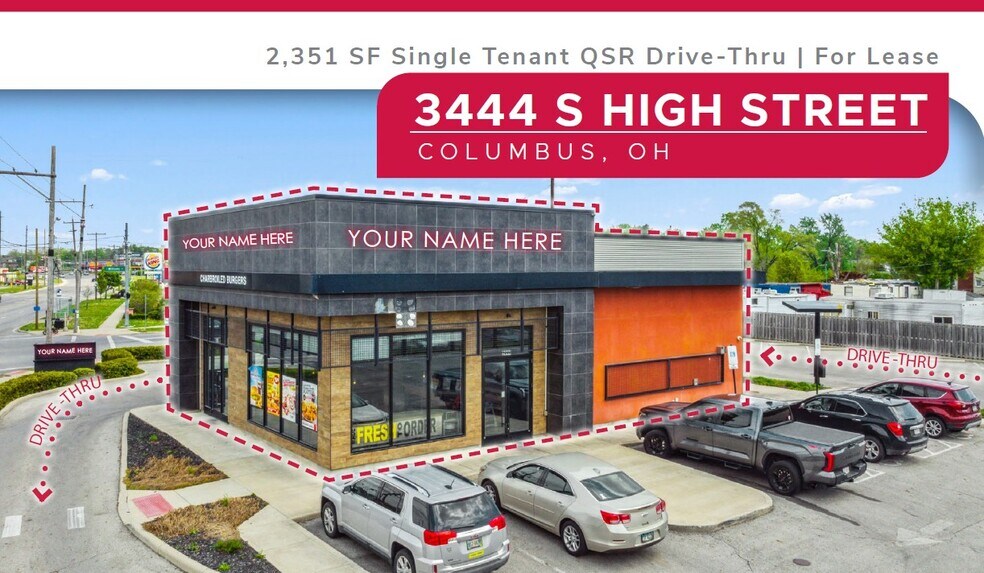 3444 S High St, Columbus, OH for lease - Building Photo - Image 1 of 5