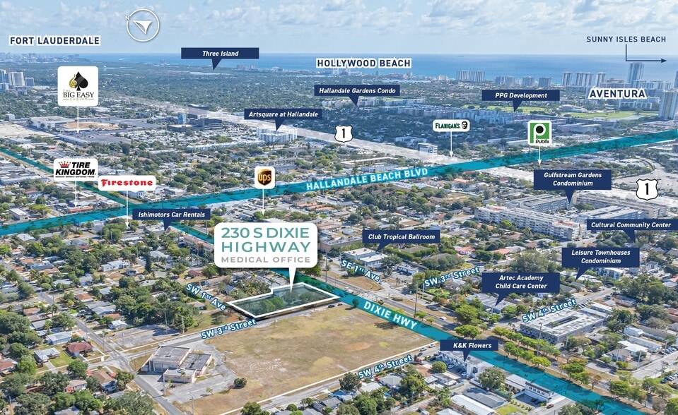 230 S Dixie Hwy, Hallandale Beach, FL for sale - Building Photo - Image 3 of 10