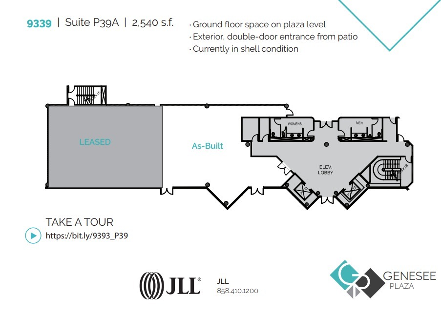 9333 Genesee Ave, San Diego, CA for lease Floor Plan- Image 1 of 1