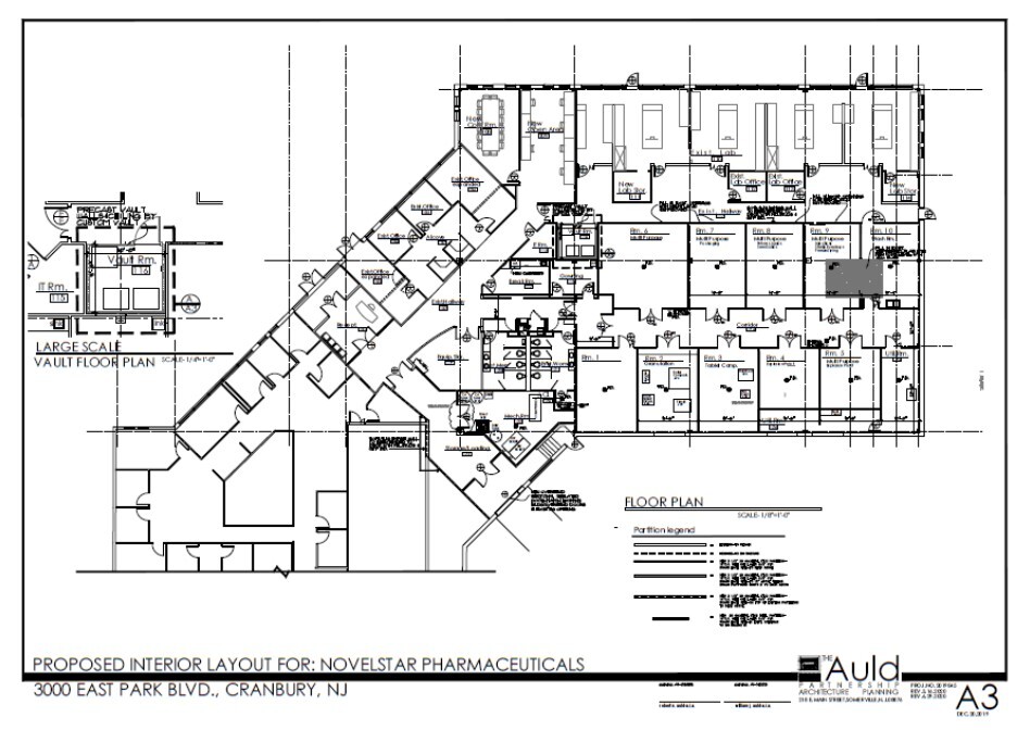 3000 Eastpark Blvd, Cranbury, NJ for lease Floor Plan- Image 1 of 1