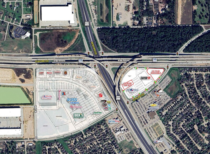 SEC Hwy 249 & Hwy 99, Tomball, TX for lease - Building Photo - Image 1 of 2