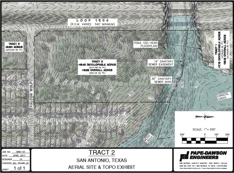 000 S Loop 1604 Fwy, San Antonio, TX for sale - Site Plan - Image 3 of 5