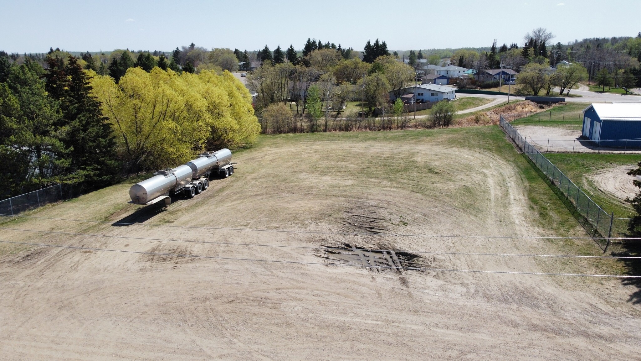 4719 50 Av, Onoway, AB for sale Aerial- Image 1 of 5