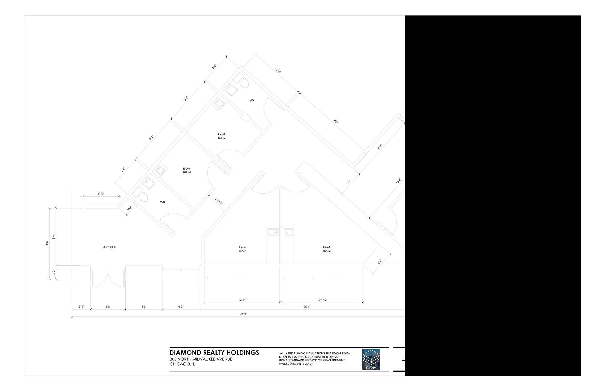 805 N Milwaukee Ave, Chicago, IL for lease Site Plan- Image 1 of 10