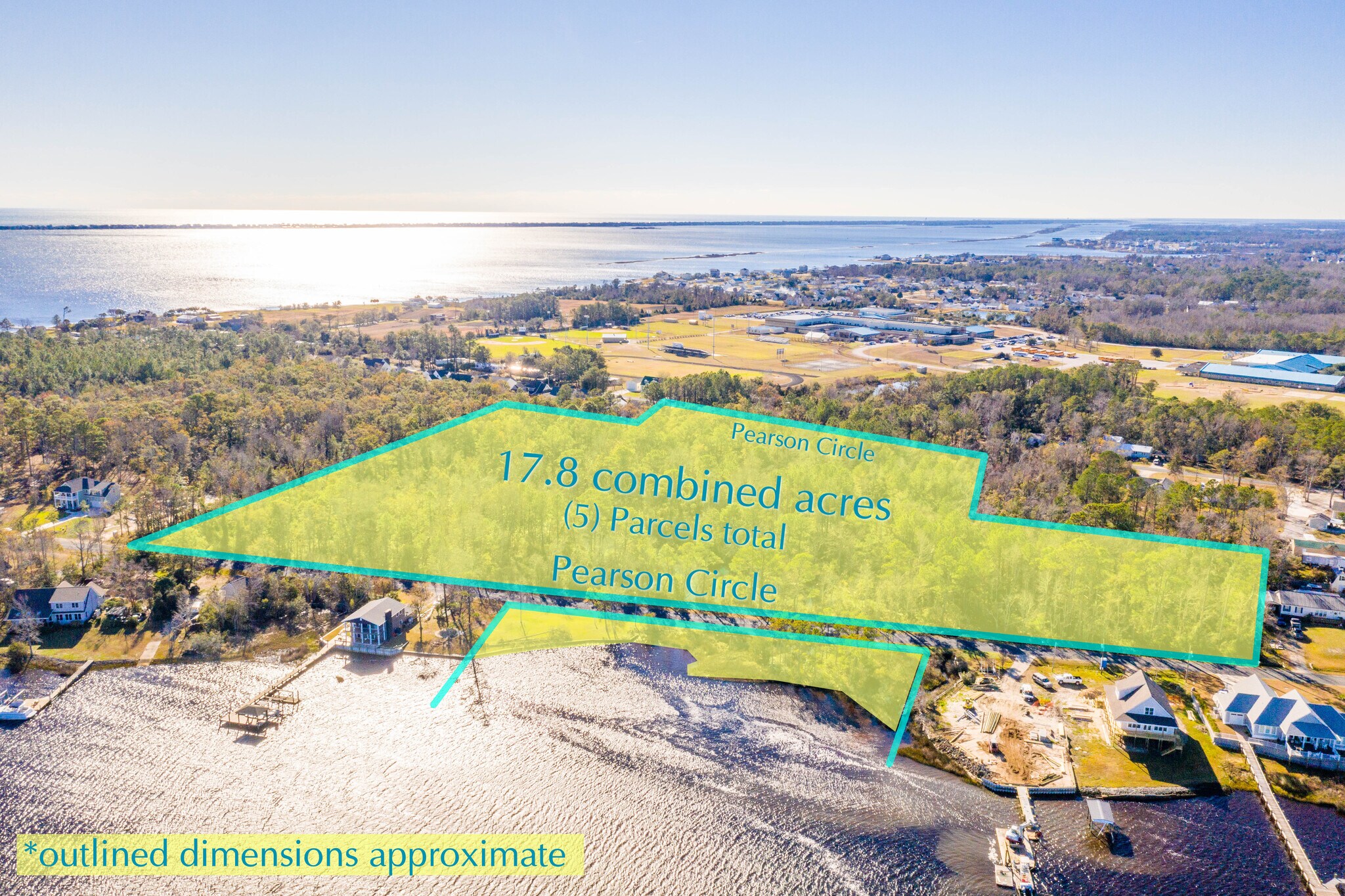 215 Pearson Cir, Newport, NC for sale Aerial- Image 1 of 1