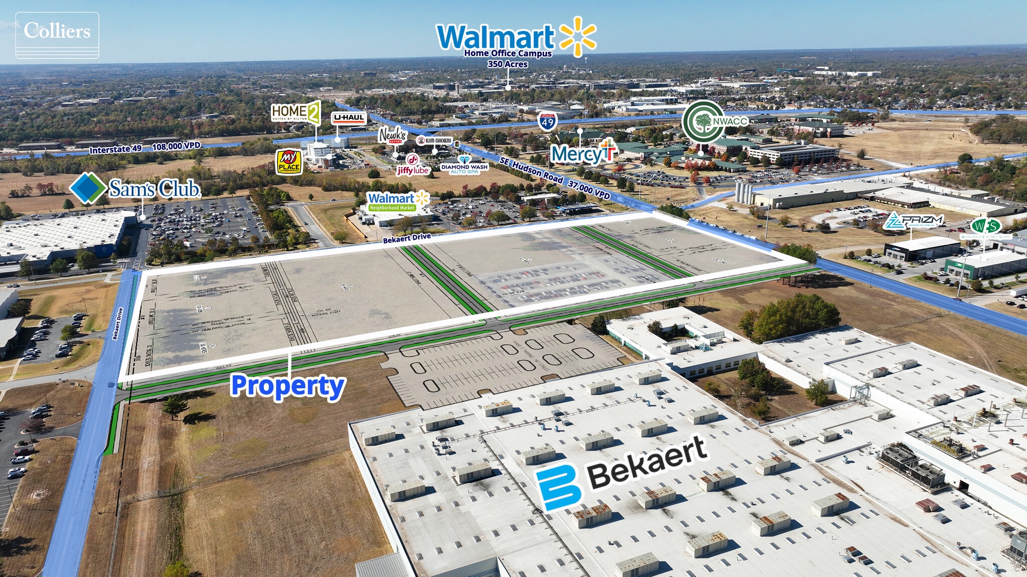 1 Bekaert Dr, Rogers, AR for sale Building Photo- Image 1 of 7
