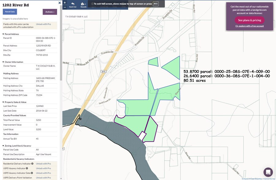 1202 River Rd, Colbert, OK 74733