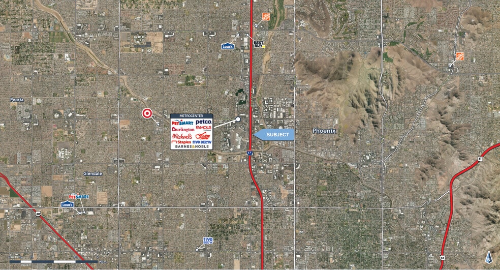 10046 N 26th Dr, Phoenix, AZ for lease - Aerial - Image 2 of 4