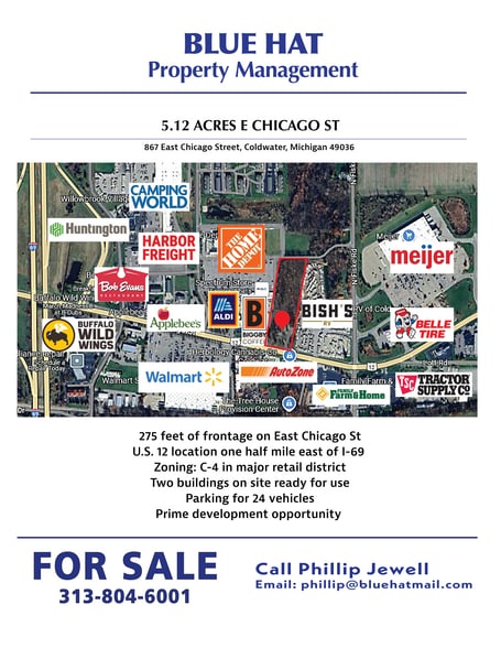 867 E Chicago St, Coldwater, MI for sale - Building Photo - Image 2 of 2