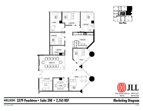 3379 Peachtree Rd NE, Atlanta, GA for lease Floor Plan- Image 1 of 2