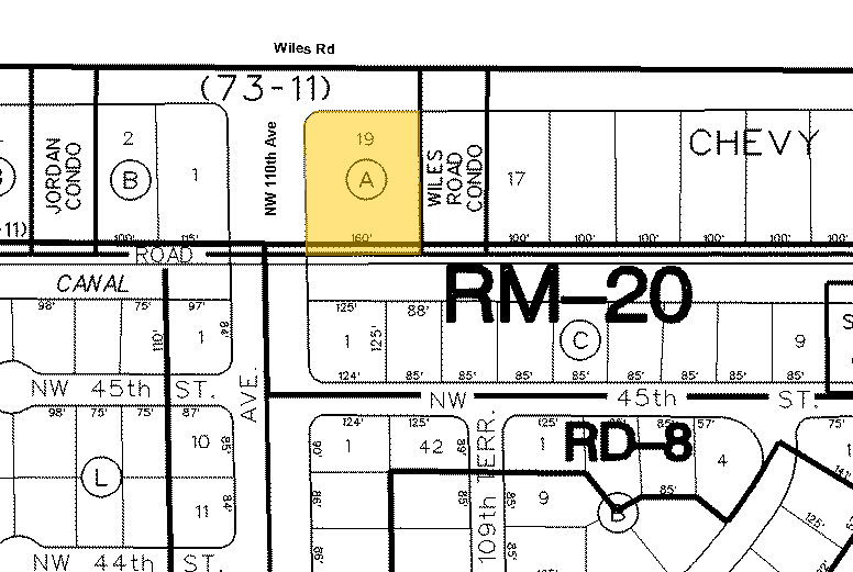10950 Wiles Rd, Coral Springs, FL for lease - Plat Map - Image 2 of 4