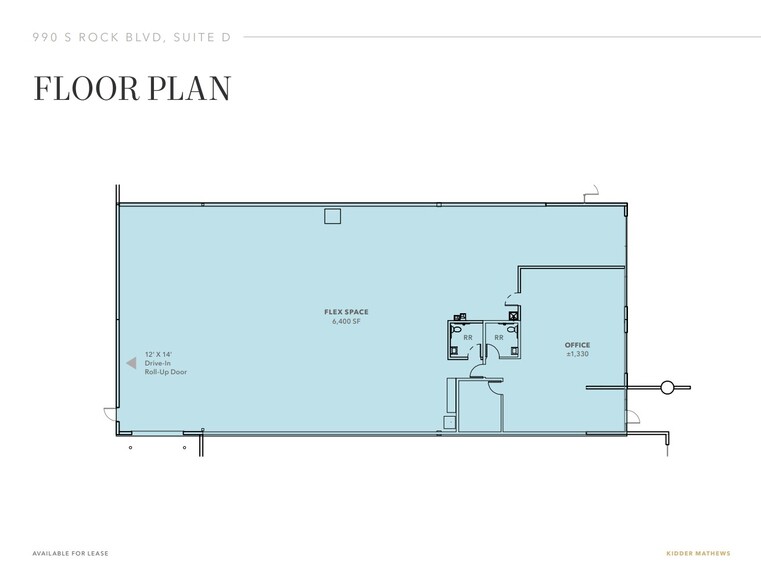 990 S Rock Blvd, Reno, NV for lease - Floor Plan - Image 2 of 4