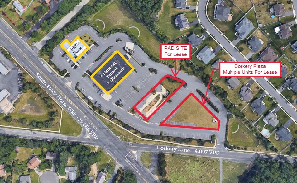 Route 42 & Corkery Ln, Monroe Township, NJ for lease - Building Photo - Image 1 of 4