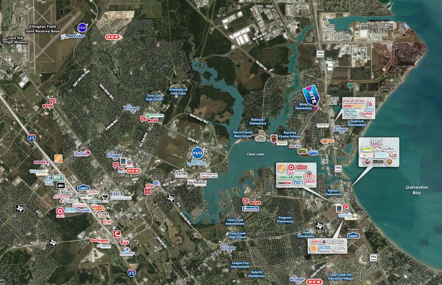 TX-146 & Repsdorph Rd, Seabrook, TX for sale - Building Photo - Image 3 of 19