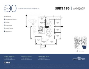 5090 N 40th St, Phoenix, AZ for lease Floor Plan- Image 1 of 1