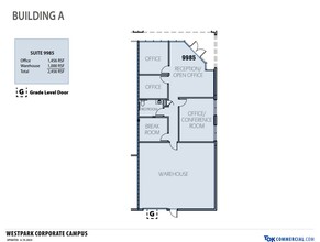 9985-9999 Emerald St, Boise, ID for lease Floor Plan- Image 2 of 2