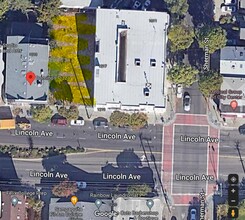 1217 Lincoln, Alameda, CA - aerial  map view