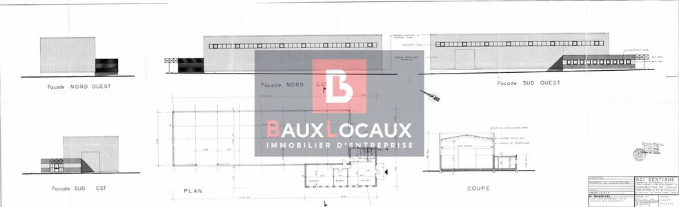 Flex in Lançon-Provence for lease - Floor Plan - Image 2 of 3