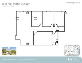 9800 Richmond Ave, Houston, TX for lease Floor Plan- Image 1 of 1