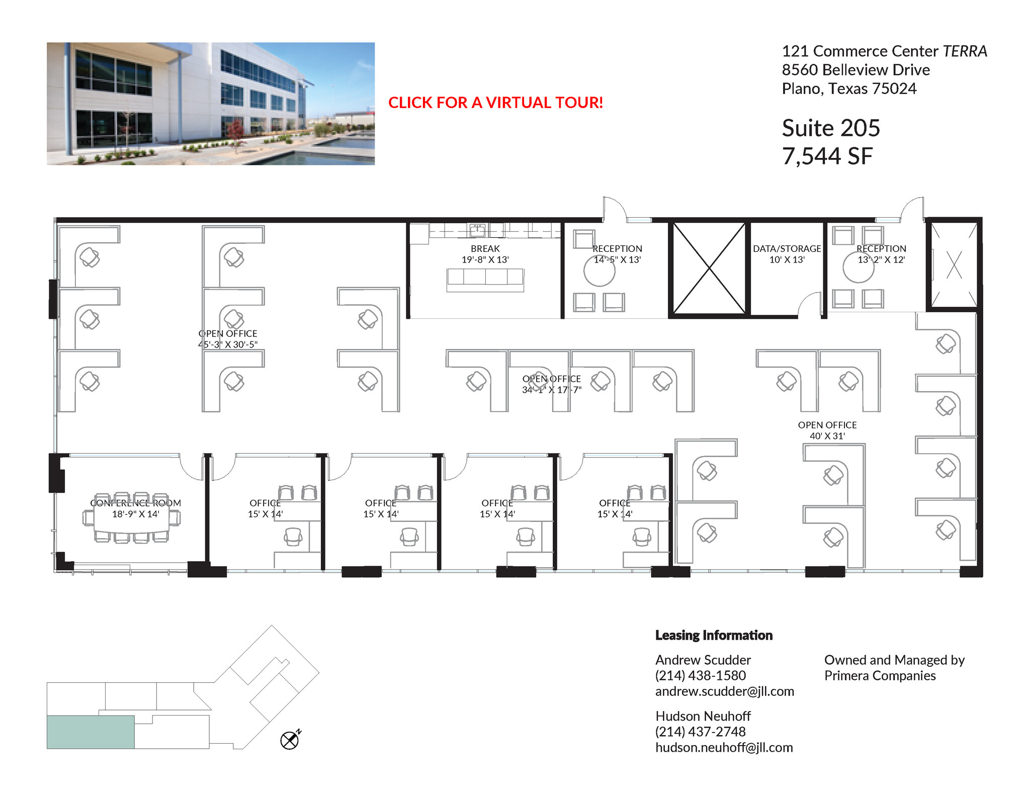 8560 Belleview Dr, Plano, TX for lease Floor Plan- Image 1 of 4