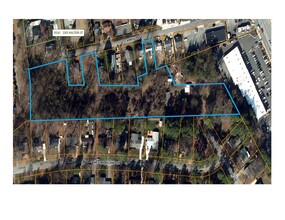 1705 Quail Dr, Greensboro, NC - aerial  map view