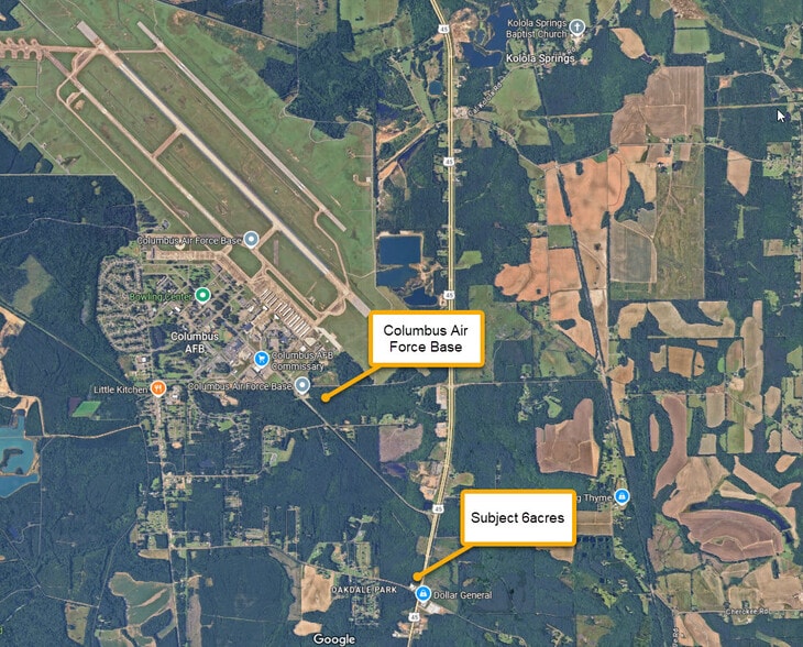 Hwy 45 N & Mike Parra rd, Columbus, MS for sale - Building Photo - Image 2 of 10