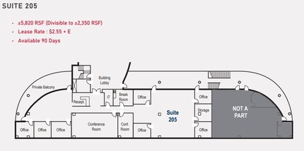 4025 Camino del Rio S, San Diego, CA for lease Floor Plan- Image 1 of 1