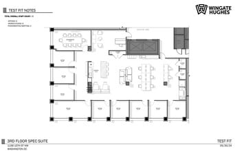 1156 15th St NW, Washington, DC for lease Floor Plan- Image 1 of 9