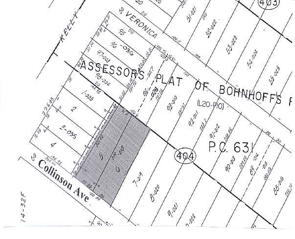 17901 Collinson Ave, Eastpointe, MI for sale - Plat Map - Image 2 of 3