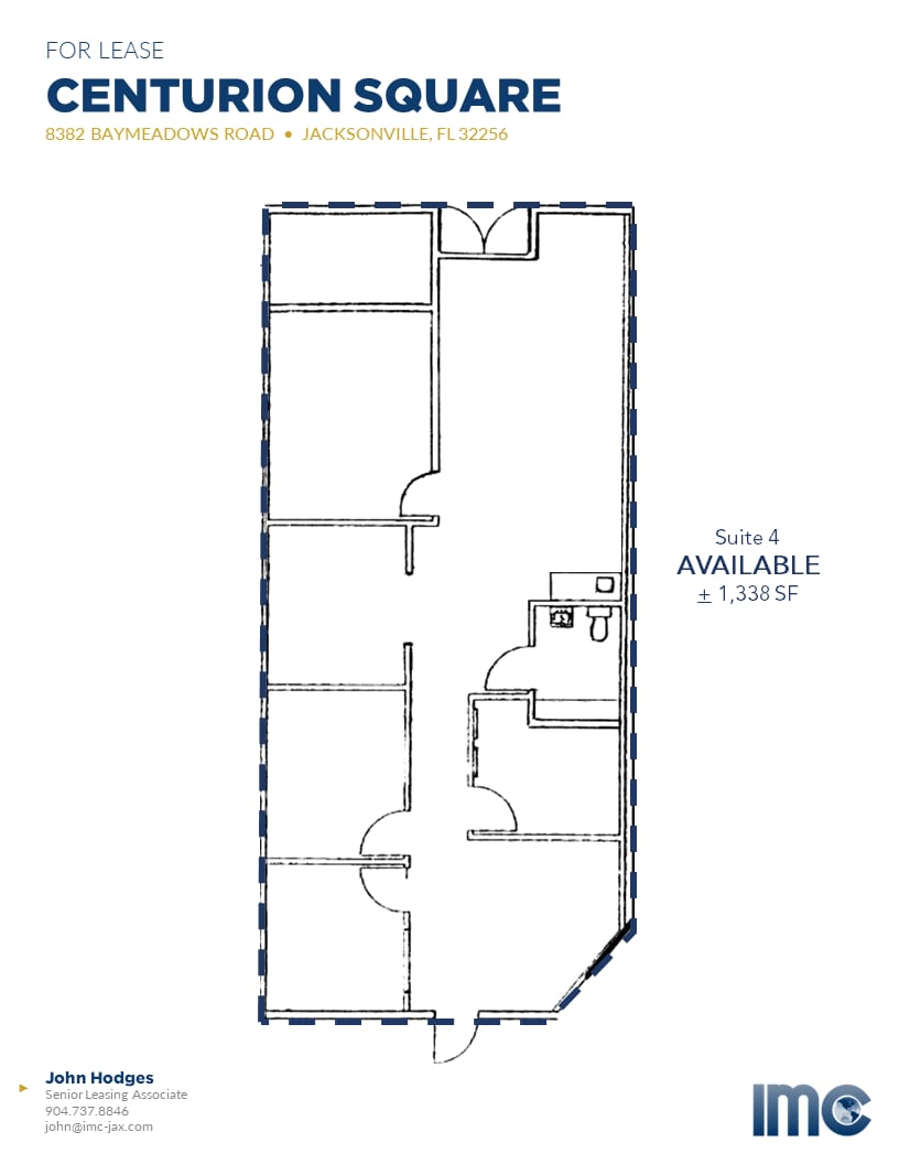 8380 Baymeadows Rd, Jacksonville, FL for lease Floor Plan- Image 1 of 1