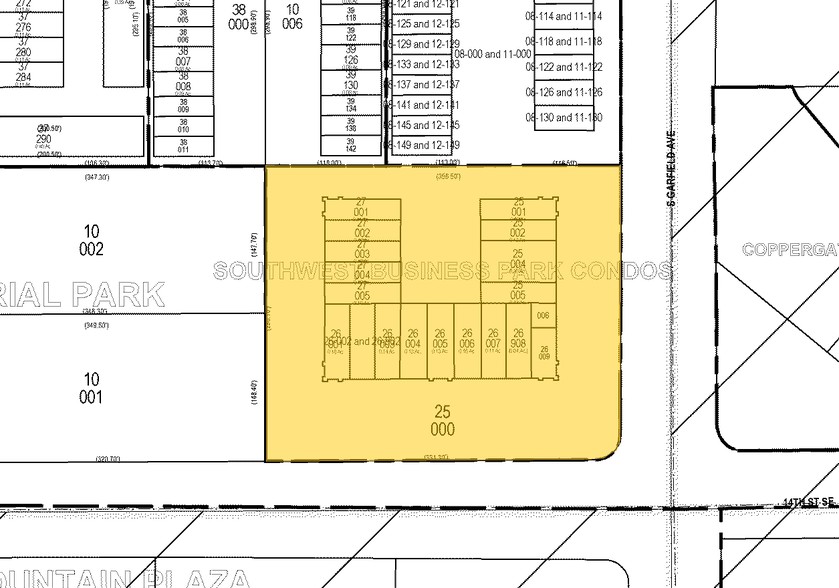 1319-1399 S Garfield Ave, Loveland, CO for lease - Plat Map - Image 3 of 47