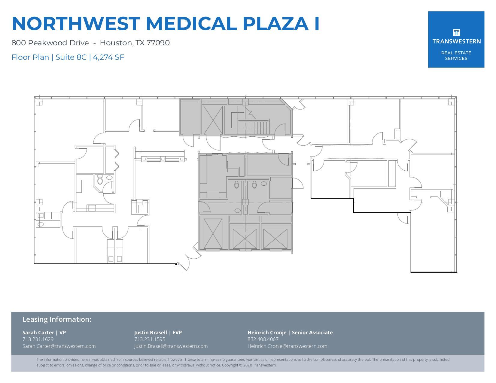 800 Peakwood Dr, Houston, TX for lease Floor Plan- Image 1 of 1