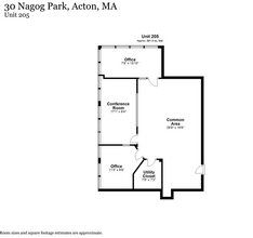 30 Nagog Park, Acton, MA for lease Floor Plan- Image 1 of 1