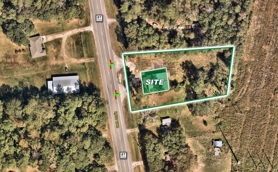 10050 Hwy 87 North, Orange, TX for lease - Site Plan - Image 3 of 3