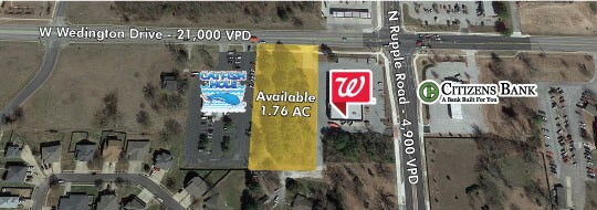 W Wedington Dr, Fayetteville, AR for sale Aerial- Image 1 of 1