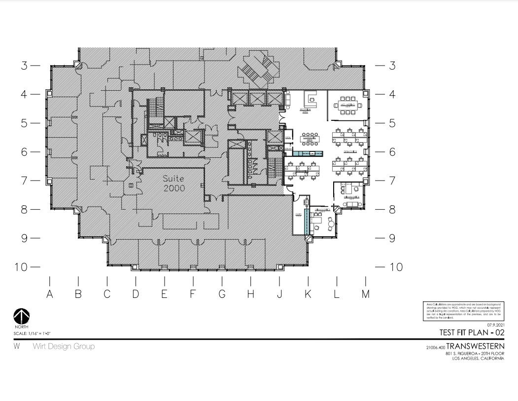 801 S Figueroa St, Los Angeles, CA for lease Floor Plan- Image 1 of 1