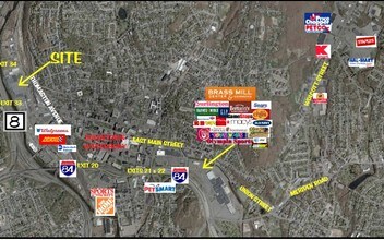 95-155 Thomaston Ave, Waterbury, CT - AERIAL  map view - Image1
