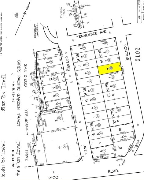 2317 Pontius Ave, Los Angeles, CA for sale - Plat Map - Image 3 of 3