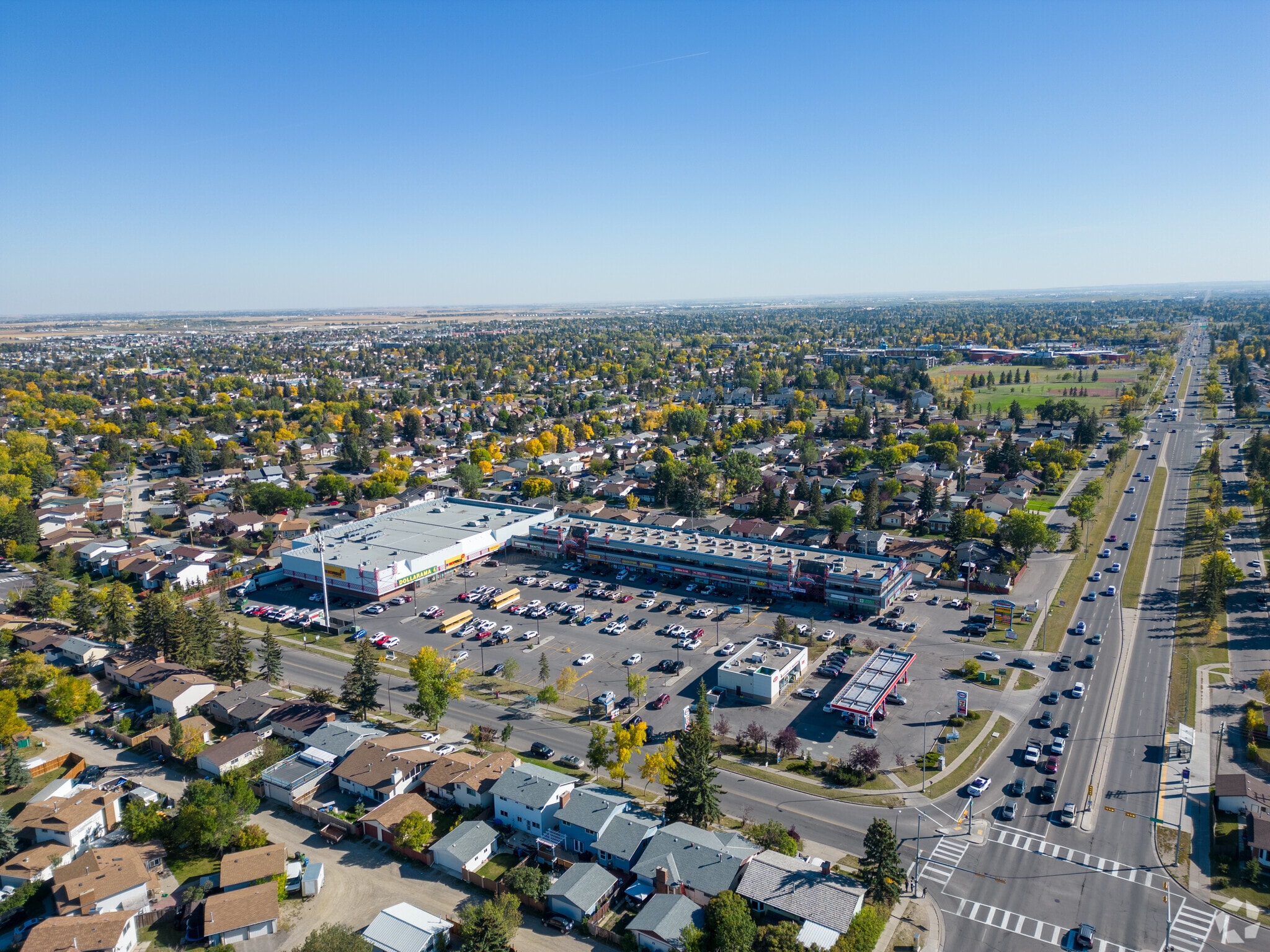 5401 Temple Dr NE, Calgary, AB for lease Aerial- Image 1 of 10