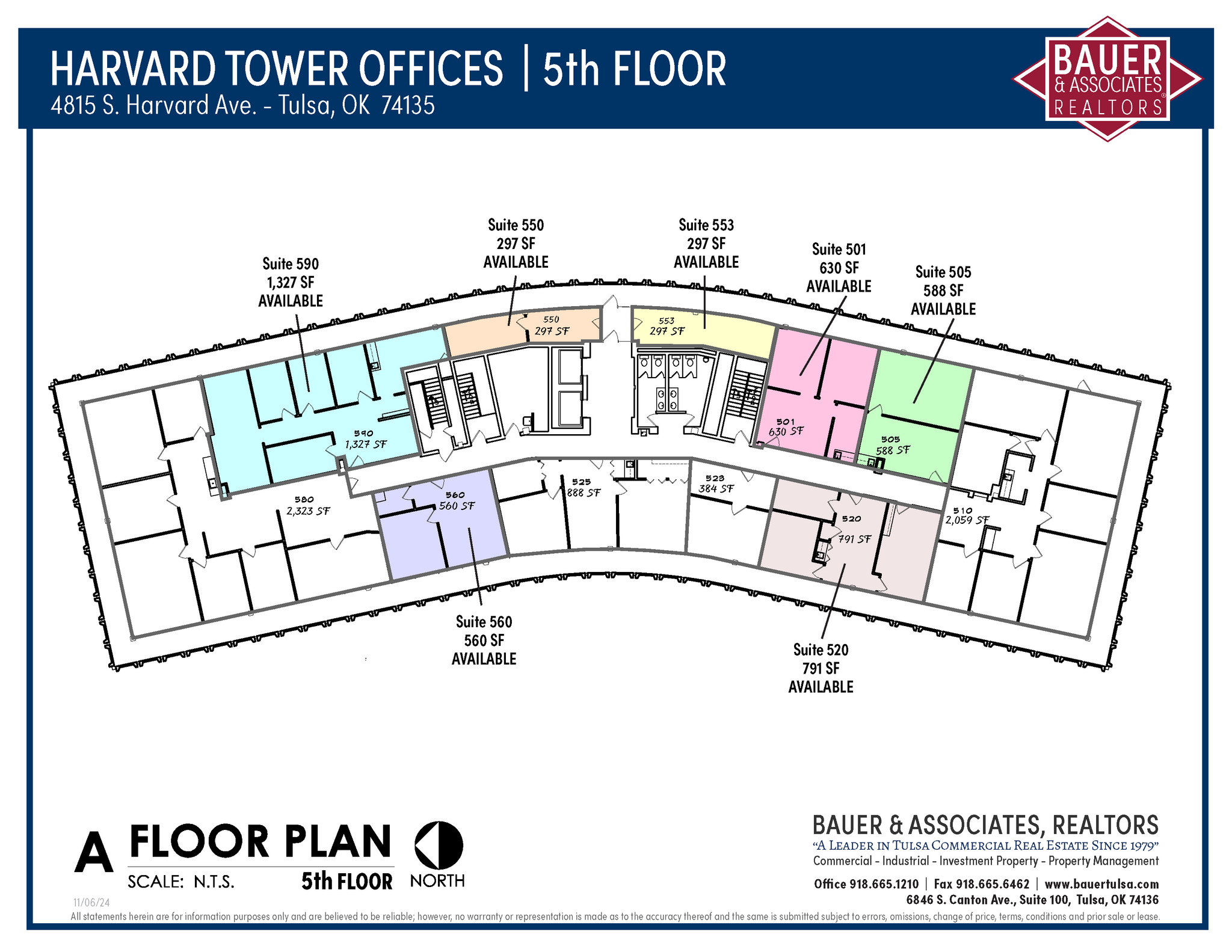 4815 S Harvard Ave, Tulsa, OK for lease Site Plan- Image 1 of 1