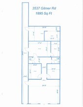 3537 Gilmer Rd, Longview, TX for lease Floor Plan- Image 1 of 1