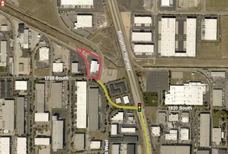 1698 S Gramercy Rd, Salt Lake City, UT - AERIAL map view