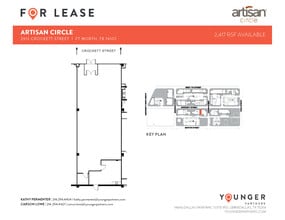 2973 W 7th St, Fort Worth, TX for lease Floor Plan- Image 1 of 1