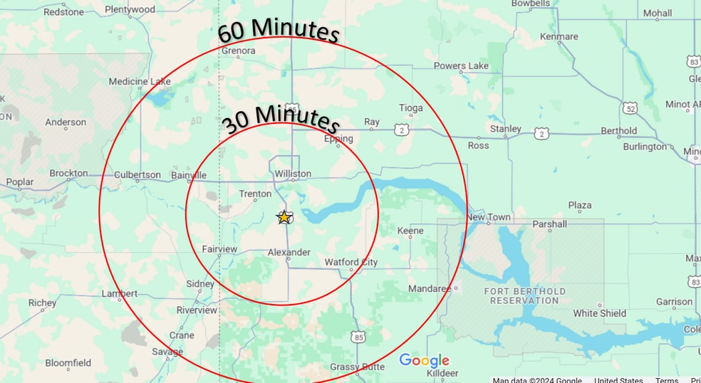 4133 144th Ave NW, Williston, ND for sale - Aerial - Image 1 of 4