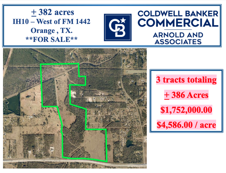 TBD Interstate 10 Access, Orange, TX for sale - Primary Photo - Image 1 of 1