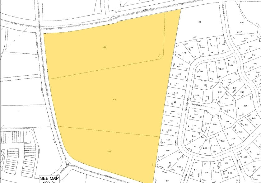 624 Jetton St, Davidson, NC for sale - Plat Map - Image 1 of 1
