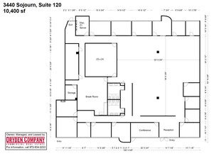 3440 Sojourn Dr, Carrollton, TX for lease Floor Plan- Image 1 of 1