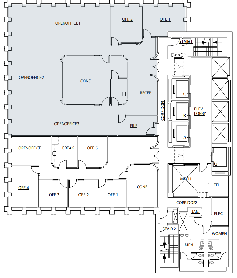 456 Montgomery St, San Francisco, CA for lease Floor Plan- Image 1 of 1