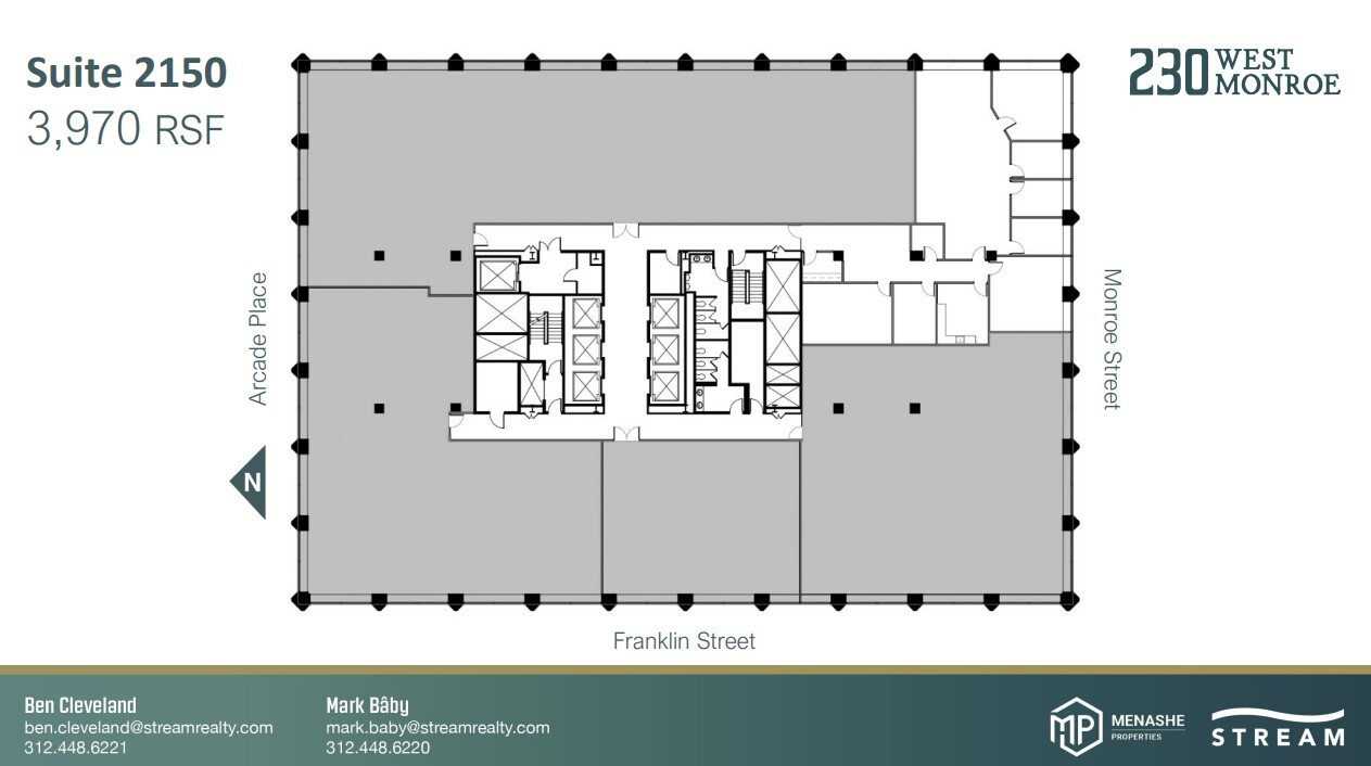 230 W Monroe St, Chicago, IL for lease Floor Plan- Image 1 of 1