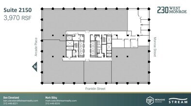 230 W Monroe St, Chicago, IL for lease Floor Plan- Image 1 of 1